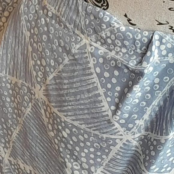 Vintage Adrienne Vittadini Silk Wrap Skirt - Picture 3 of 8